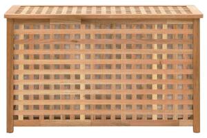 Cufăr de rufe, 77,5x37,5x46,5 cm, lemn masiv de nuc