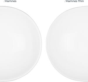 Oltens Hamnes Thin lavoar 80x40 cm oval de blat alb 41315000