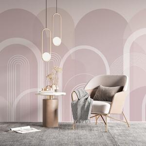 Tapet Arcuri geometrice boho, Fototapet Abstract, w02935 : Uwalls.ro