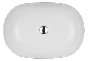 Oltens Hamnes Thin lavoar 60.5x41.5 cm ovale de blat alb 40320000