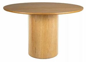 Masă RONDO, stejar, furnir/MDF, Ø120x76 cm