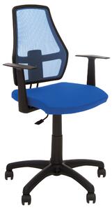 Scaun de birou pentru copii Fox 12+ GTP Freestyle, textil, albastru safir
