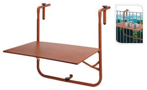 ProGarden Masă de balcon, cărămiziu mat X99001440