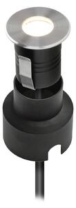 EVN P6721502 Lampă LED de încastrare în pardoseală, 12 V, rotundă, 3000 K, Metalic, Metal, Modern, Corpuri de iluminat încastrate rotunde