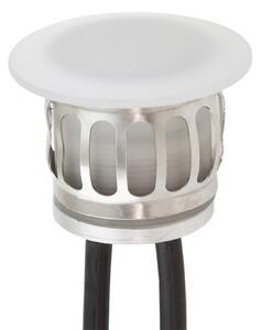 EVN P67108 Corp de iluminat LED încastrat în pardoseală, 12 V c.c., 4.000 K, reglabil, Alb, Plastic, Modern, Corpuri de iluminat încastrate rotunde