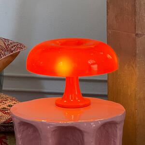 Artemide Nessino - lampă de masă design portocalie, Portocaliu, Camera de zi / sufragerie, Plastic, Design