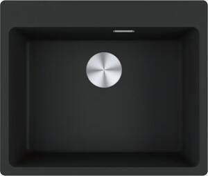 Franke Maris chiuvetă din granit 59x50 cm negru 114.0661.794