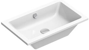 Catalano Zero lavoar 60x37 cm dreptunghiular încastrat-sub blat alb luciu 0124610001