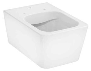 Vas WC suspendat Hansgrohe, EluPura Q, cu spălare AquaFall Flush, 54x36 cm, alb