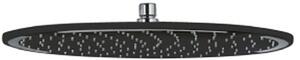 Kludi A-QA cap de duș 25x25 cm rotund WARIANT-negruU-OLTENS | SZCZEGOLY-negruU-GROHE | negru 6432587-00