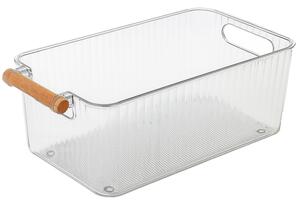 Cutie practica Pufo pentru organizare si depozitare cu maner, 38 x 20 cm- ideala pentru casa, birou sau baie