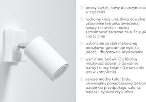 Sollux Lighting Ring lampă de tavan 3x40 W alb SL.0089