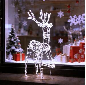 BRILAGI-LED Decorațiune de Crăciun pentru exterior LED/3,6W/8 funcții 150 cm IP44 alb rece