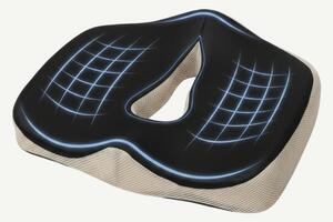 Perna ortopedica sezut memory foam cu gel ORTO COCCIS Gel Stronger, Ne
