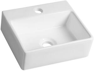 Sapho Small lavoar 33.5x29 cm dreptunghiular clasică-de blat alb luciu BH7002