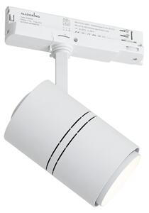 Spot modern alb pentru șină trifazată, inclusiv LED - Riglă trifazată
