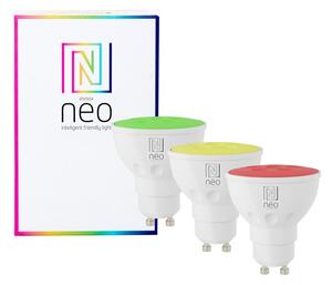 Immax NEO 07777C - Set 3x LED RGB+CCT GU10/4,8W/230V dimabil Tuya
