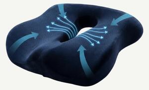 Perna ortopedica sezut memory foam decupaj prostata/hemoroizi/coccis