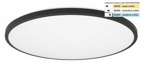 Plafonieră LED pentru baie Top Light ONYX LED/24W/230V IP44 d. 39 cm negru