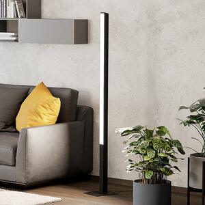 EGLO connect Simolaris-Z lampă de podea LED, reglabil, Negru, Camera de zi / sufragerie, Metal, Modern