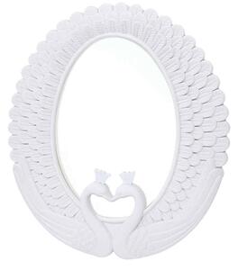 Oglinda Decorativă Elegantă Pufo Love, 40 cm, Albă - Lebede, Nuntă & Evenimente