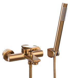Invena Neri Plus baterie cadă-duș perete cupru BW-P1-014
