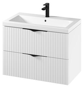 Cersanit Tirso lavoar cu dulap 80 cm alb S801-547