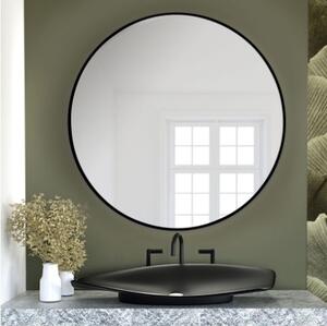 Baltica Design Tiny Border Round oglindă 50x50 cm rotund negru 5904107904337
