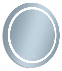 Venti Ring oglindă 60x60 cm rotund cu iluminare argint 5907722357922
