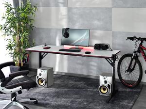 Z0ND0 Masă PC Matts 160 (alb + negru). 1109782