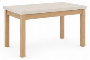 Masa extensibila PRESTO, casmir/stejar, PAL laminat, 140/218x80x78 cm