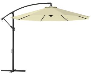 Outsunny Umbrela pentru Gradina Brat Deluxe Inclinabila cu Manivela, Φ3m | Aosom Romania