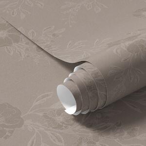 Tapet Flori cu frunze deschise la culoare, Tapet rustic, a00006 : Uwalls.ro