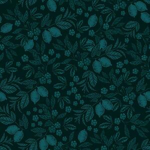 Tapet Frunze dense albastru-verde, Tapet natura, Tapet frunze, a00019 : Uwalls.ro