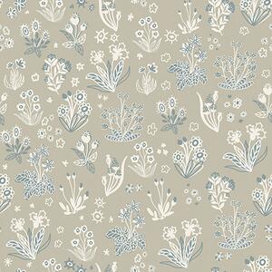 Tapet Plante minimaliste, Tapet rustic, a00018 : Uwalls.ro