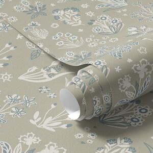 Tapet Plante minimaliste, Tapet rustic, a00018 : Uwalls.ro