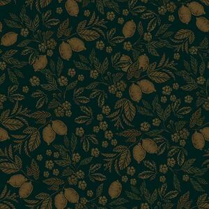 Tapet Frunze dense galben-verzui, Tapet flori, a00019v2 : Uwalls.ro