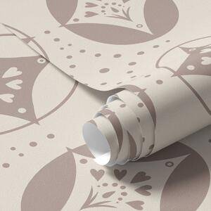 Tapet Ornament geometric delicat cu romburi, Tapet vintage, a00035 : Uwalls.ro
