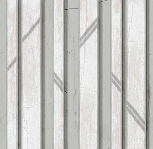 Tapet Efect de panou de lemn în culoarea gri deschis, Tapet 3D, a00055 : Uwalls.ro