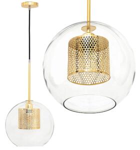 Lampa SUSPENDABILA din sticla Auriu loft APP554-1CP 20cm