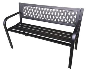 Bancă de grădină Kampa (negru). Promo -20%. 1088105