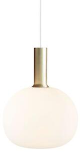 Nordlux Alton lampă suspendată 1x60 W alb-auriu 47313001
