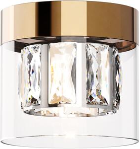 Zuma Line Gem lampă de tavan 1x28 W transparent-auriu C0389-01A-F7AC