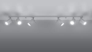 Sollux Lighting Ring lampă de tavan 6x40 W alb SL.0333