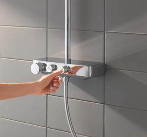 Grohe Euphoria set de duș perete cu termostat da crom 26509000