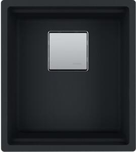Franke Kanon chiuvetă din granit 42x37 cm negru 125.0633.001