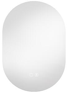 HOMCOM Oglindă de Baie cu LED 50 x 70 cm, Fără Ramă, 3 Culori Reglabile | Aosom Romania
