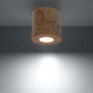 Sollux Lighting Orbis lampă de tavan 1x40 W lemn SL.0492