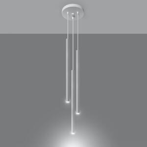 Sollux Lighting Pastelo lampă suspendată 3x40 W alb SL.0467