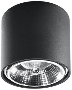 Sollux Lighting Tiube lampă de tavan 1x40 W negru SL.0697